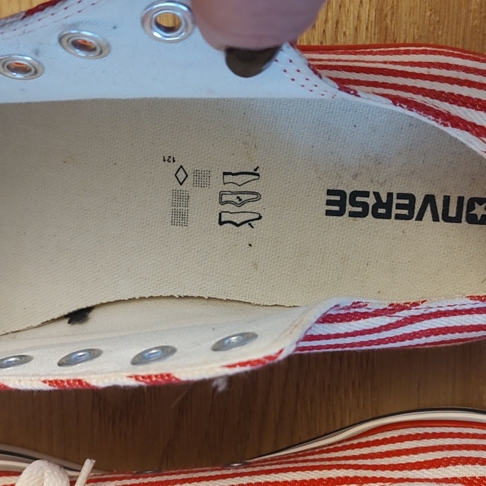 Converse Chuck Taylor All-Star "American Flag" Stars & Stripes Size 11 - Picture 10 of 16